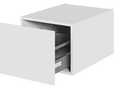 Multi-Living Køkken skuffekassette i Malet Hvid Front H: 32,0 cm D: 60,0 cm - Deludtræk/softluk - Bredde: 40 cm