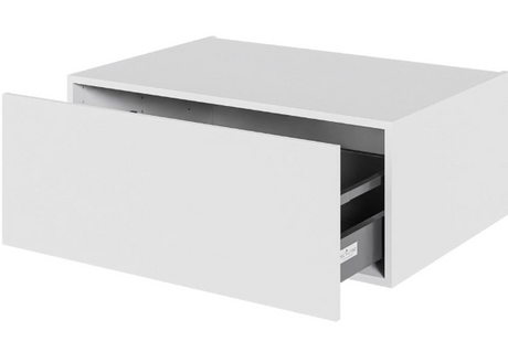 Multi-Living Køkken skuffekassette i Malet Hvid Front H: 32,0 cm D: 60,0 cm - Fuldtudtræk/softluk - Bredde: 80 cm