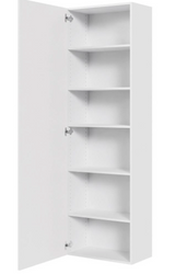 Multi-Living Køkken tilpasningsskab i Malet Hvid Front H: 195,2 cm D: 34,0 cm - Inklusiv 5 hylder - Bredde: 60 cm