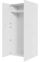 Multi-Living Køkken ekstra højt tomt skab i Malet Hvid Front H: 214,4 cm D: 60,0 cm - 2-delt låge - Bredde: 100 cm