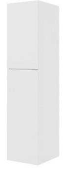 Multi-Living Køkken ekstra højt hyldeskab i Malet Hvid Front H: 214,4 cm D: 60,0 cm - 2 delt låge inklusiv 5 hylder - Bredde: 50 cm