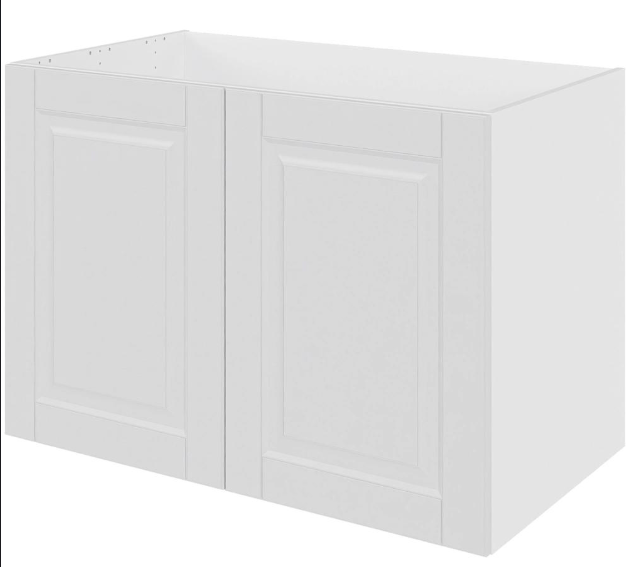 Multi-Living Køkken vaskeskab i Romantik H: 70,4 cm D: 60,0 cm - Inklusiv affaldsstativ - Bredde: 100 cm