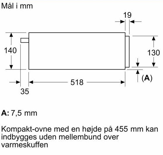 Siemens iQ700 Varmeskuffe Matt - BI910C1M1