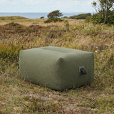Soft Sofa Outdoor Pouf, Kirra Olive