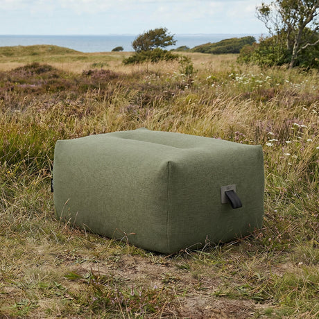 Soft Sofa Outdoor Pouf, Kirra Olive