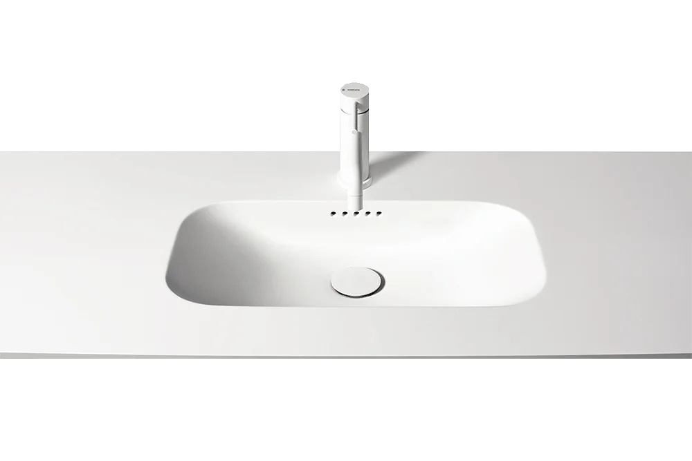Solid Surface Nice vask Mat dybde 48 cm