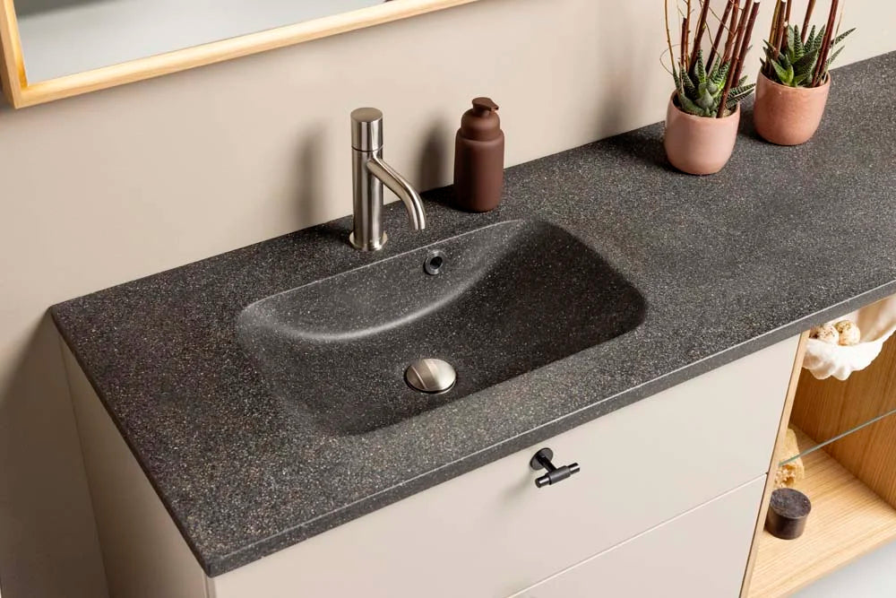 Granitex Nice vask Mat dybde 48 cm