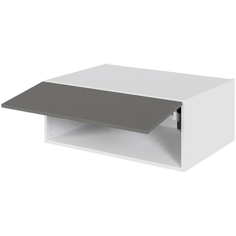 Multi-Living Køkken topskab i Cibo Grigio H: 32,0 cm D: 34,0 cm - 1 låge - Bredde: 80 cm