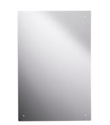 Vandal resistant mirror 500 x400 mm with visible fixing