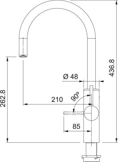 Maris WaterHub Boiling Elec. J Copper 4L - Kogende vand direkte fra hanen i Copper