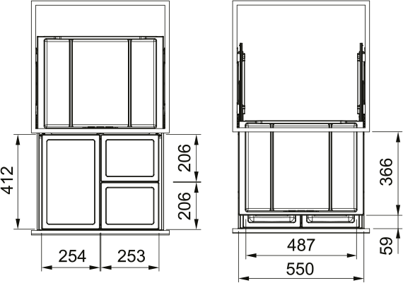 Affaldssystem - Sorter FX 60 26-11-11
