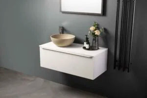 Torino vask i Creme mat