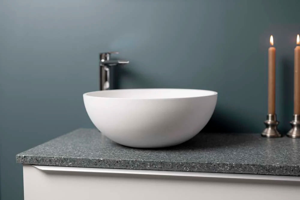 Torino vask i Hvid mat