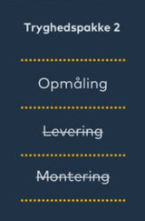 Tryghedspakke 2 Opmåling for DFI bordplader