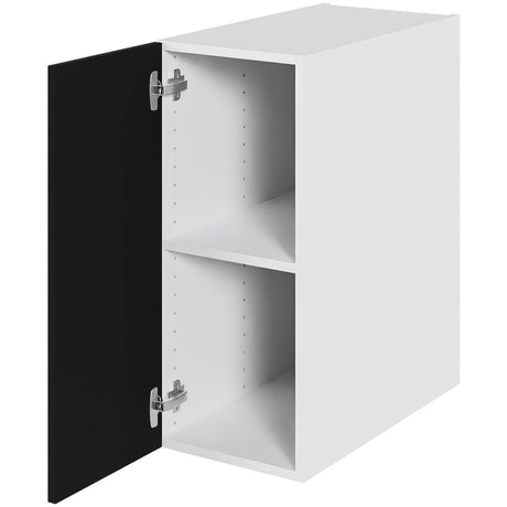 Multi-Living Køkken hyldeskab i Cibo Nero H: 70,4 cm D: 60,0 cm - 1 låge inklusiv 1 hylde - Bredde: 30 cm