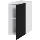 Multi-Living Køkken skråskab i Cibo Nero 45 grader H: 70,4 cm D: 60,0 cm - En hylde - Bredde: 30 cm