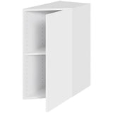 Multi-Living Skråskab 45° i Cibo Bianco 129 H: 70,4 cm D: 60,0 cm B: 30 cm - Inklusiv affaldssystem med frontudtræk