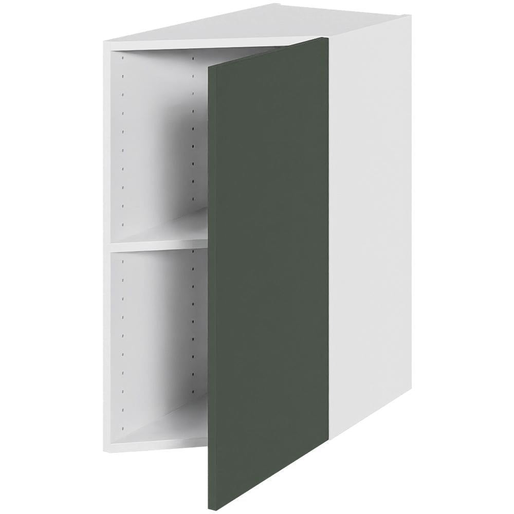 Multi-Living Skråskab 45° i Cibo Verde 120 H: 70,4 cm D: 60,0 cm B: 30 cm - Inklusiv affaldssystem med frontudtræk