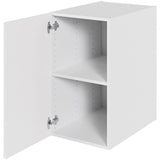 Multi-Living Køkken hyldeskab i Malet Hvid Front H: 70,4 cm D: 60,0 cm - 1 låge inklusiv 1 hylde - Bredde: 40 cm