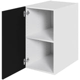 Multi-Living Køkken hyldeskab i Cibo Nero H: 70,4 cm D: 60,0 cm - 1 låge inklusiv 1 hylde - Bredde: 40 cm