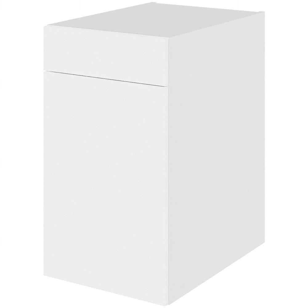 Multi-Living Køkken hyldeskab i Cibo Bianco 129 H: 70,4 cm D: 60,0 cm B:40 cm - med skuffe og hylde
