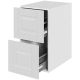 Multi-Living 2 skuffelook Romantik - HQ skuffeskab 40 cm med 2 skuffer - fuldudtræk