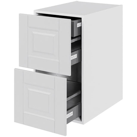 Multi-Living 2 skuffelook Romantik - HQ skuffeskab 40 cm med 2 skuffer og indvendig bakke - fuldudtræk