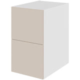 Multi-Living Køkken skuffeskab i Cibo Sabbia 123 H: 70,4 cm D: 60,0 cm - 2 skuffer + indvendig bakke - Bredde: 40 cm