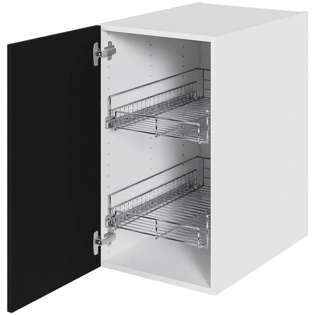 Multi-Living Køkken grydeskab i Cibo Nero underskab H: 70,4 cm D: 60,0 cm - Inklusiv 2 udtræksriste - Bredde: 40 cm