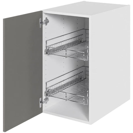 Multi-Living Køkken grydeskab i Cibo Grigio underskab H: 70,4 cm D: 60,0 cm - Inklusiv 2 udtræksriste - Bredde: 40 cm