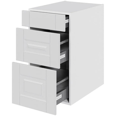 Multi-Living Køkken skuffeskab i Romantik H: 70,4 cm D: 60,0 cm - 3 skuffer fuldtudtræk/softluk - Bredde: 40 cm