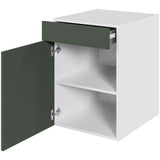 Multi-Living Køkken hyldeskab i Cibo Verde 120 H: 70,4 cm D: 60,0 cm B:50 cm - med skuffe og hylde