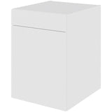 Multi-Living Køkken grydeskab i Malet Hvid Front underskab H: 70,4 cm D: 60,0 cm - 2 udtræksriste 1 låge & 1 skuffe med fuldudtræk/softluk - Bredde: 50 cm