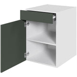 Multi-Living Køkken HQ Hyldeskab i Cibo Verde 120 H: 70,4 cm D: 60,0 cm B: 60 cm- Inklusiv skuffe og hylde