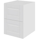 Multi-Living 2 skuffelook Romantik - HQ skuffeskab 50 cm med 2 skuffer og indvendig bakke - fuldudtræk