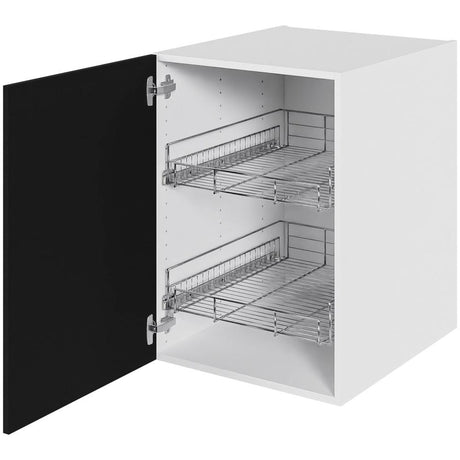 Multi-Living Køkken grydeskab i Cibo Nero underskab H: 70,4 cm D: 60,0 cm - Inklusiv 2 udtræksriste - Bredde: 50 cm