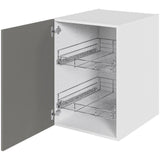 Multi-Living Køkken grydeskab i Cibo Grigio underskab H: 70,4 cm D: 60,0 cm - Inklusiv 2 udtræksriste - Bredde: 50 cm