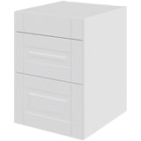 Multi-Living Køkken skuffeskab i Romantik H: 70,4 cm D: 60,0 cm - 3 skuffer fuldtudtræk/softluk - Bredde: 50 cm