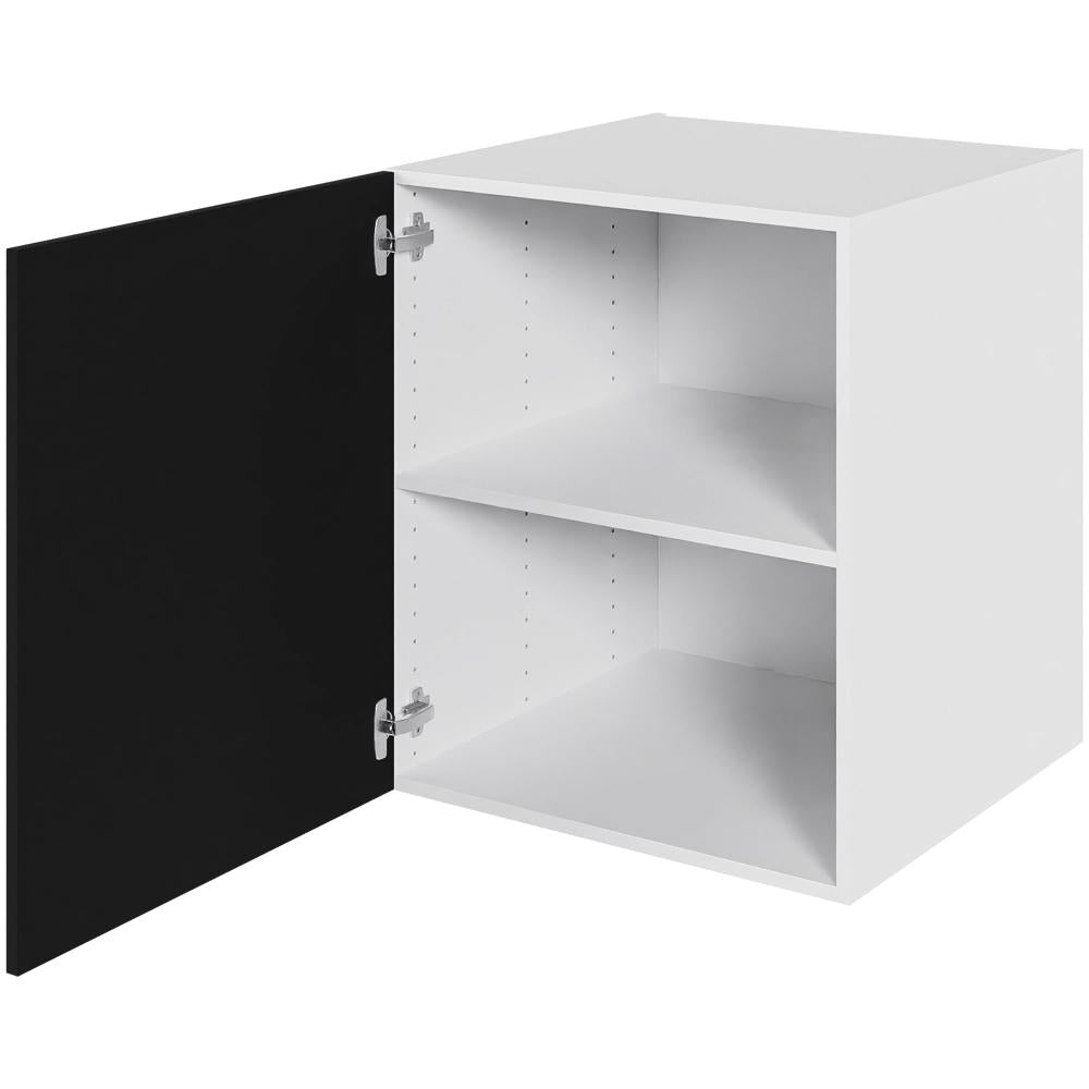 Multi-Living Køkken hyldeskab i Cibo Nero H: 70,4 cm D: 60,0 cm - 1 låge inklusiv 1 hylde - Bredde: 60 cm