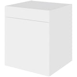 Multi-Living Køkken Grydeskab i Cibo Bianco 129 H: 70,4 cm D: 60,0 cm B: 60 cm- Inklusiv skuffe og 2 udtræksriste