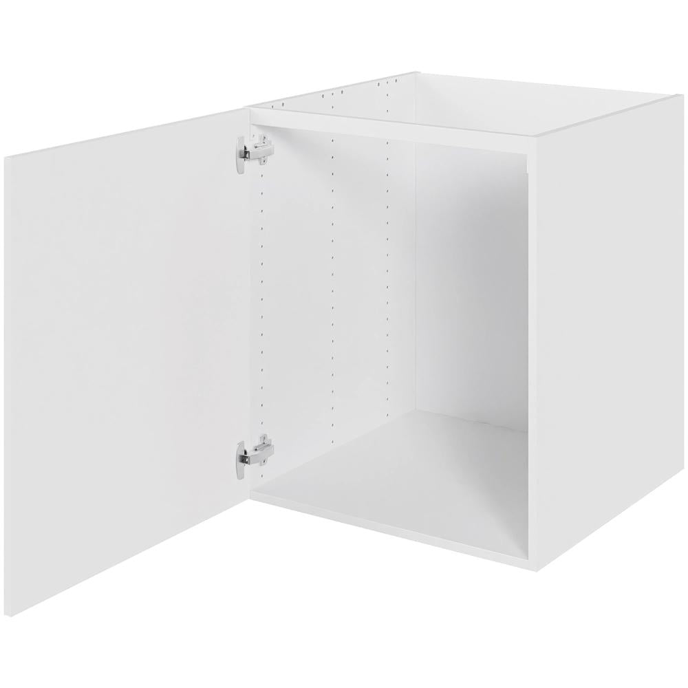 Multi-Living Køkken vaskeskab i Malet Hvid Front H: 70,4 cm D: 60,0 cm - Inklusiv affaldsstativ - Bredde: 60 cm