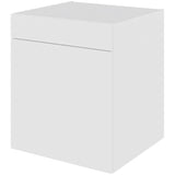 Multi-Living Køkken hyldeskab i Malet Hvid Front H: 70,4 cm D: 60,0 cm - 1 låge & skuffe deludtræk/softluk - Bredde: 60 cm