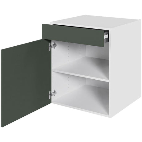 Multi-Living Køkken hyldeskab i Cibo Verde 120 H: 70,4 cm D: 60,0 cm B:60 cm - med skuffe og hylde