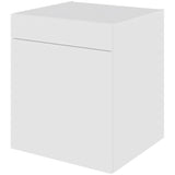 Multi-Living Køkken hyldeskab i Malet Hvid Front H: 70,4 cm D: 60,0 cm - 1 låge & skuffe fuldudtræk/softluk - Bredde: 60 cm