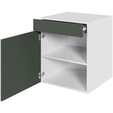 Multi-Living Køkken HQ Hyldeskab i Cibo Verde 120 H: 70,4 cm D: 60,0 cm B: 80 cm- Inklusiv skuffe og hylde