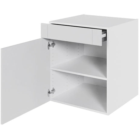 Multi-Living Køkken hyldeskab i Romantik H: 70,4 cm D: 60,0 cm - 1 låge & skuffe fuldudtræk/softluk - Bredde: 60 cm