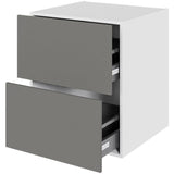 Multi-Living Køkken skuffeskab i Cibo Grigio H: 70,4 cm D: 60,0 cm - 2 skuffer fuldudtræk/softluk - Bredde: 60 cm