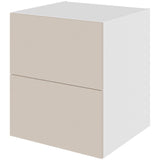 Multi-Living Køkken skuffeskab i Cibo Sabbia 123 H: 70,4 cm D: 60,0 cm - 2 skuffer fuldudtræk/softluk - Bredde: 60 cm