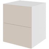 Multi-Living Køkken skuffeskab i Cibo Sabbia 123 H: 70,4 cm D: 60,0 cm - 2 skuffer + indvendig bakke - Bredde: 60 cm