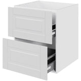 Multi-Living 2 skuffelook Romantik - HQ Vaskeskab 60 cm med 2 skuffer - fuldudtræk